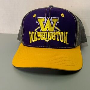 Vintage The Game Washington Huskies Purple SnapBack Cap Unisex